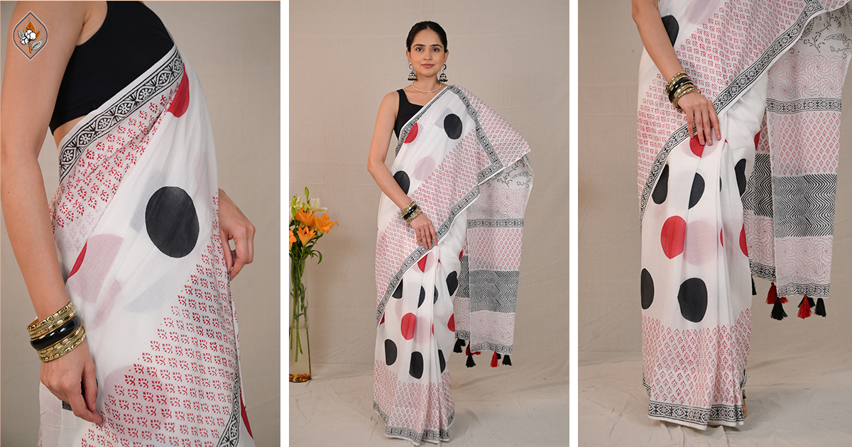 Eco-friendly Cotton Saree