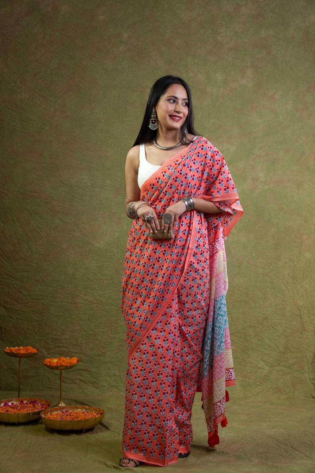 Bahaar Mul Cotton Saree