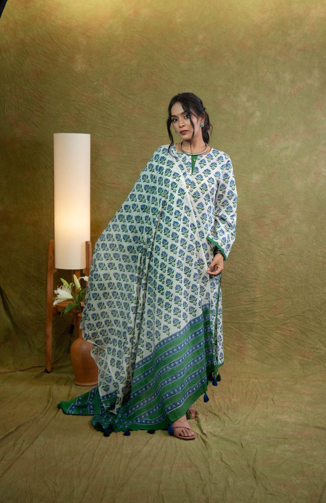 Hariyali kurta Set