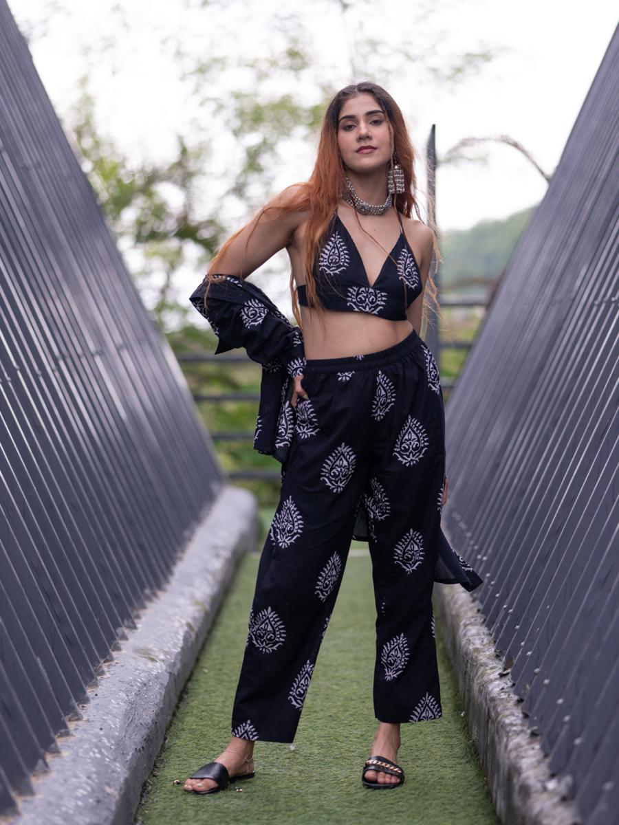 Mughal Hand Block Printed Co-ord Set