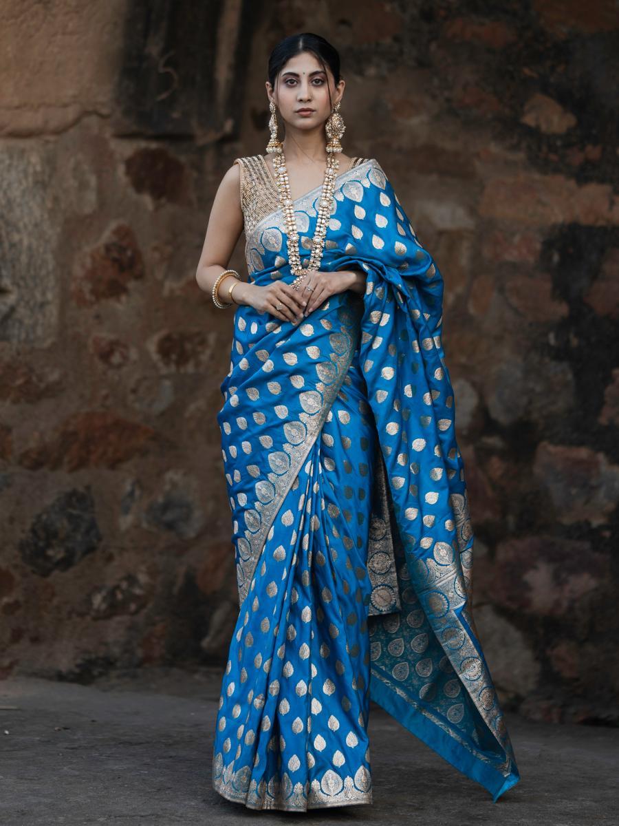 Neelam Handloom Banarasi Katan Silk Saree
