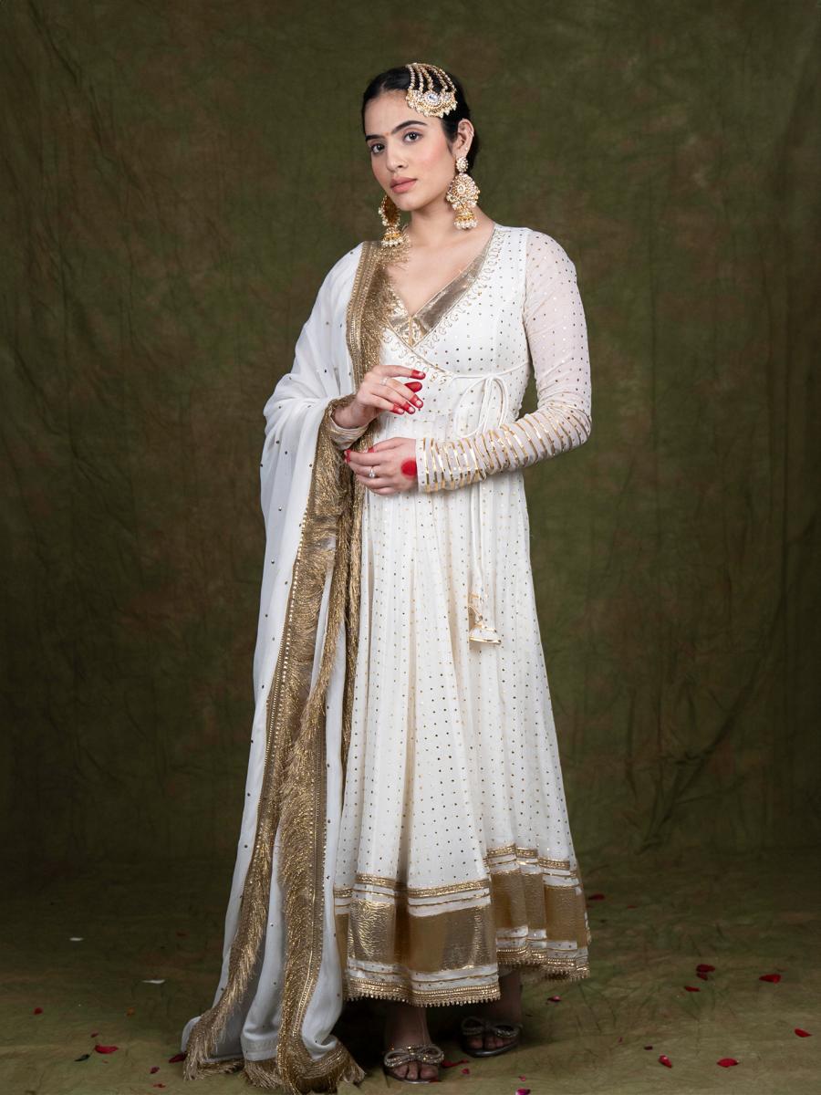 Noor Angrakha Churidar Set– Set of 4