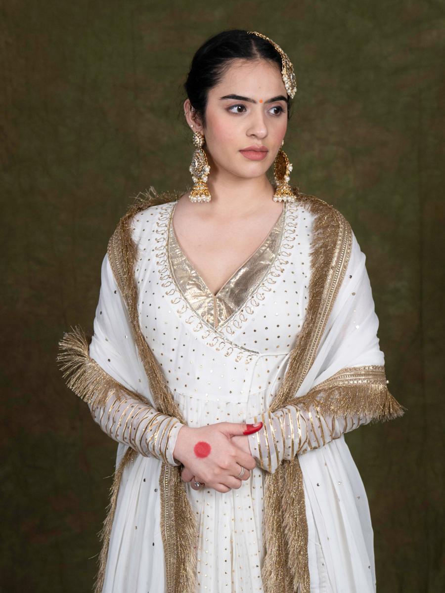 Noor Angrakha Churidar Set– Set of 4