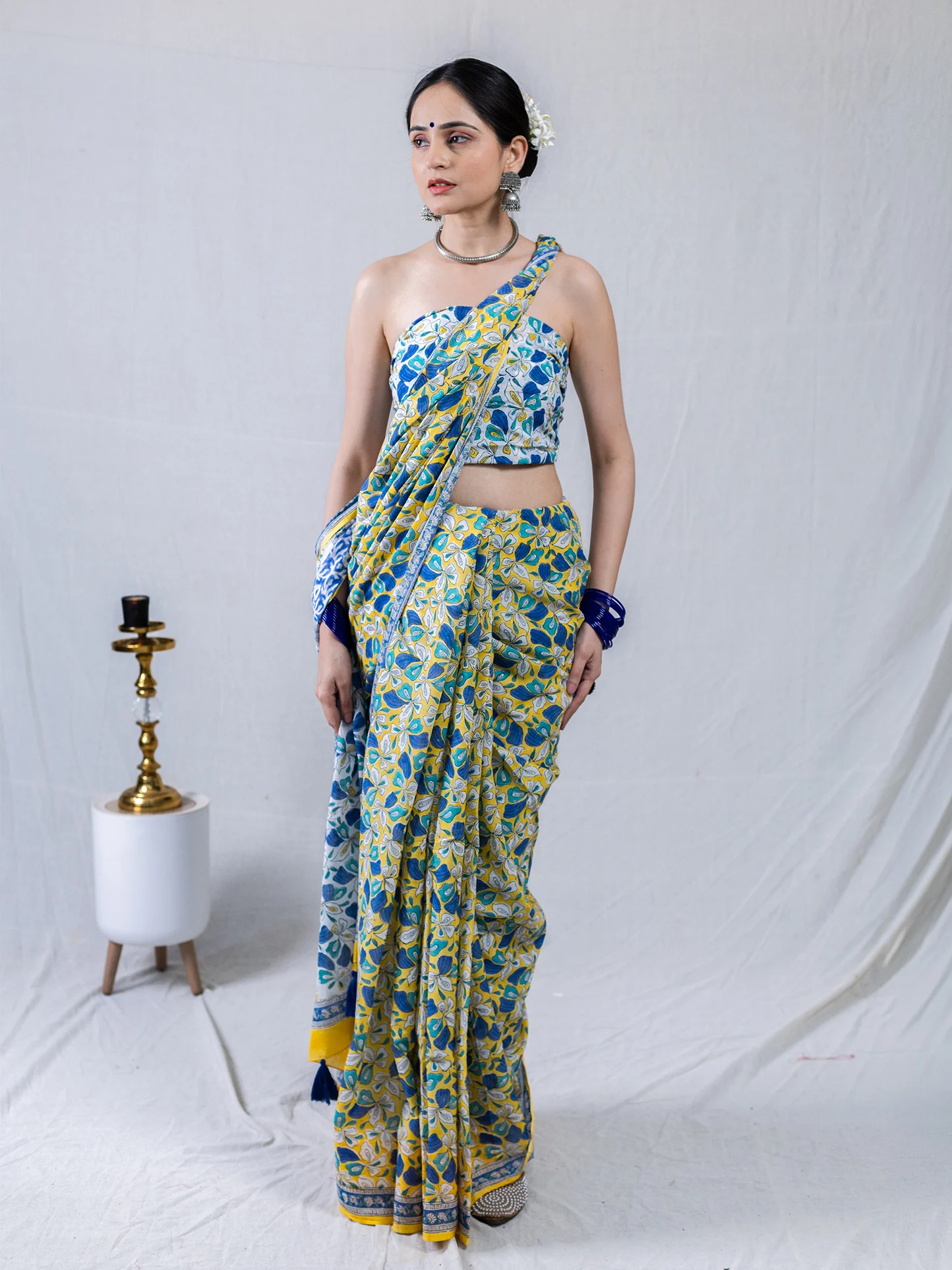Phoolbaagh Mul Cotton Saree